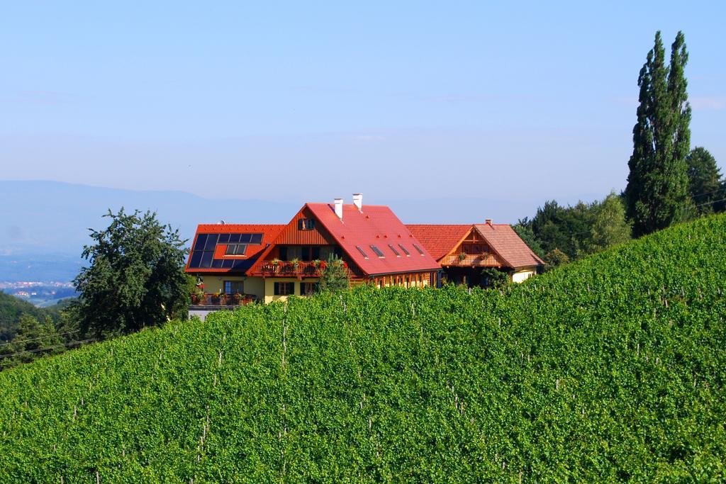 Weingut Winzerzimmer Rothschaedl Leutschach Eksteriør bilde
