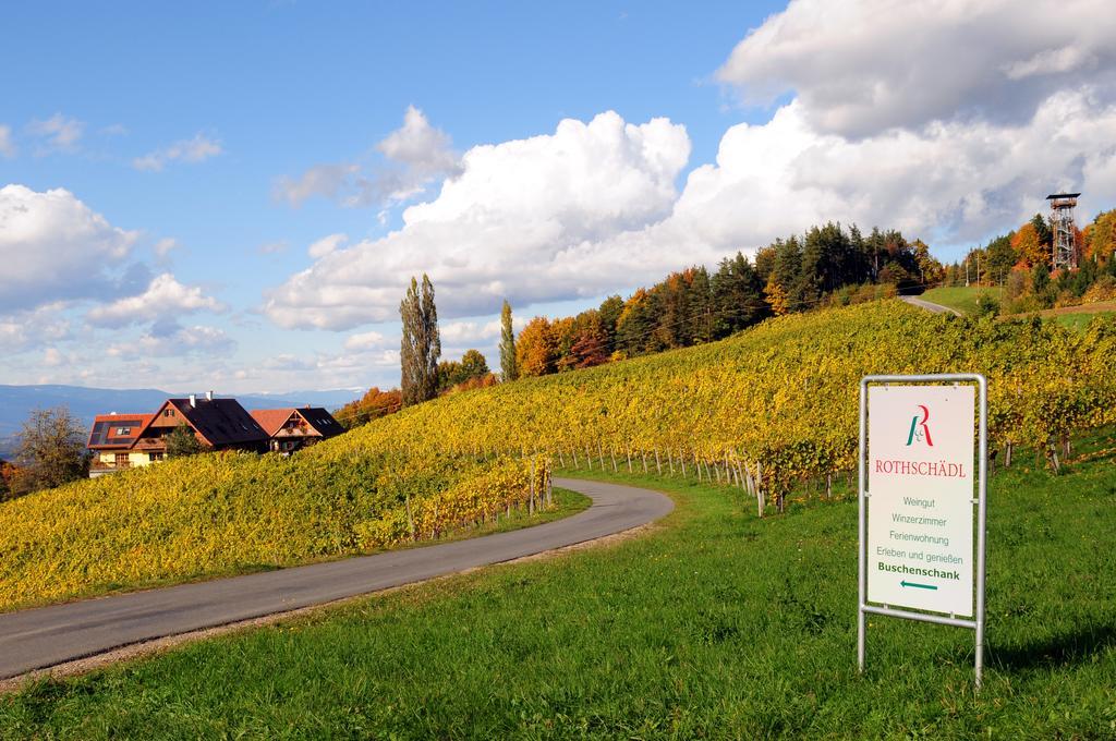 Weingut Winzerzimmer Rothschaedl Leutschach Eksteriør bilde